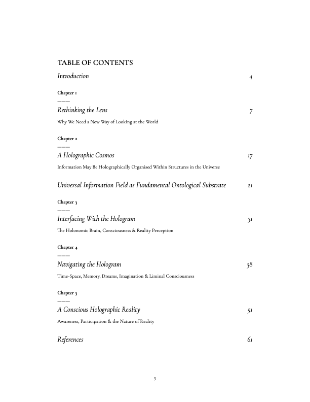 Consciousness and the Cosmic Hologram - Image 3